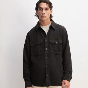 Everlane Black Casual Button Down Shirt